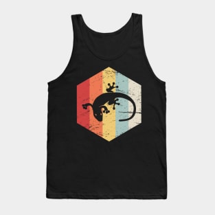 Vintage Retro Reptile Gecko Tank Top